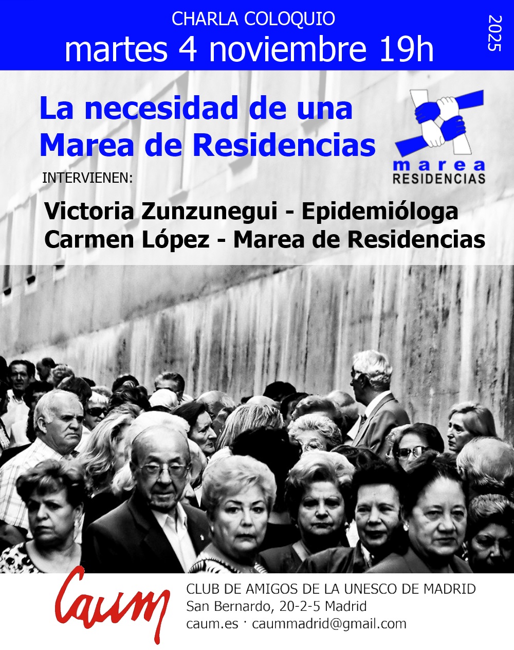 En el Club Amigos de la Unesco coloquio 4 noviembre 2025 19h