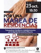 Cartel Asamblea 23 de Octubre 2019